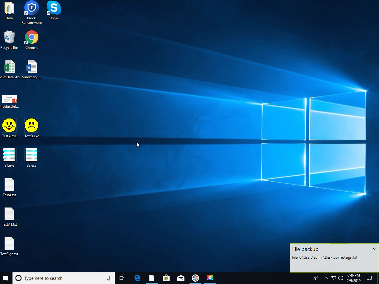 Block Ransomware and Backup 5