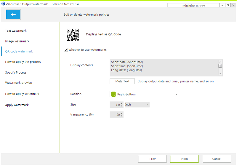 Output Watermark 2.1.0.5 Output Watermark 2.1.0.5