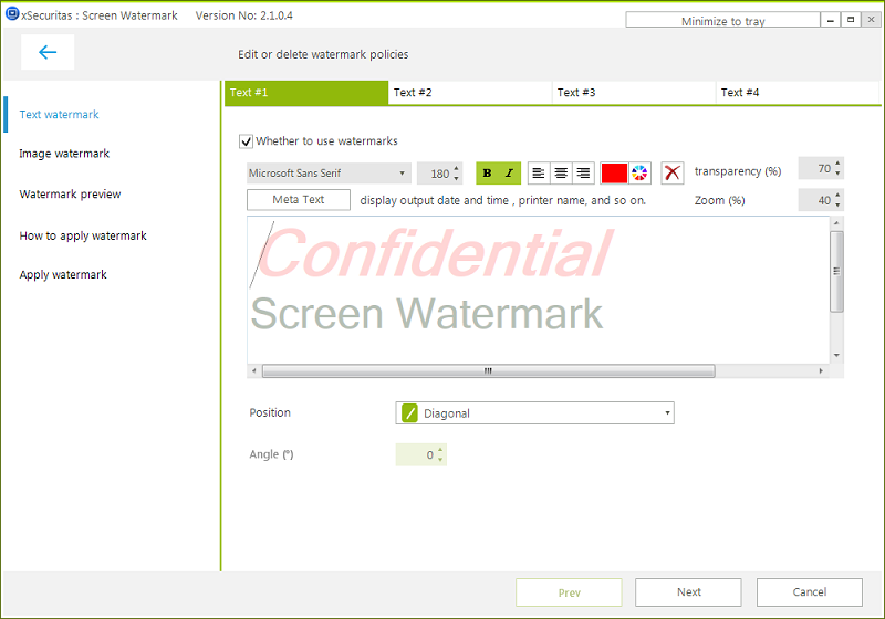 Screen Watermark Screenshot