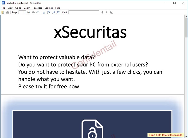 Secure Doc 2.1.0.4.0 full Secure Doc full screenshot